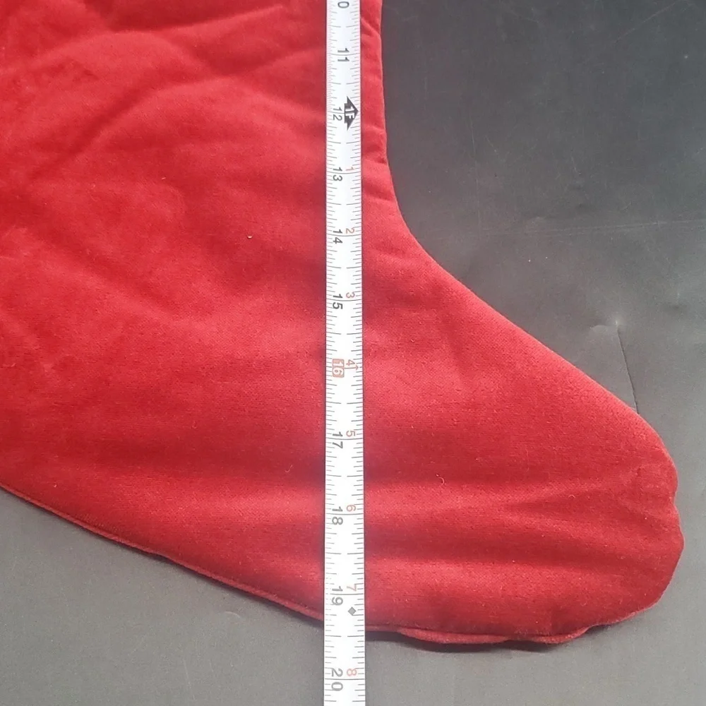 NEW ZACH Pottery Barn Christmas Holiday Gift Stocking